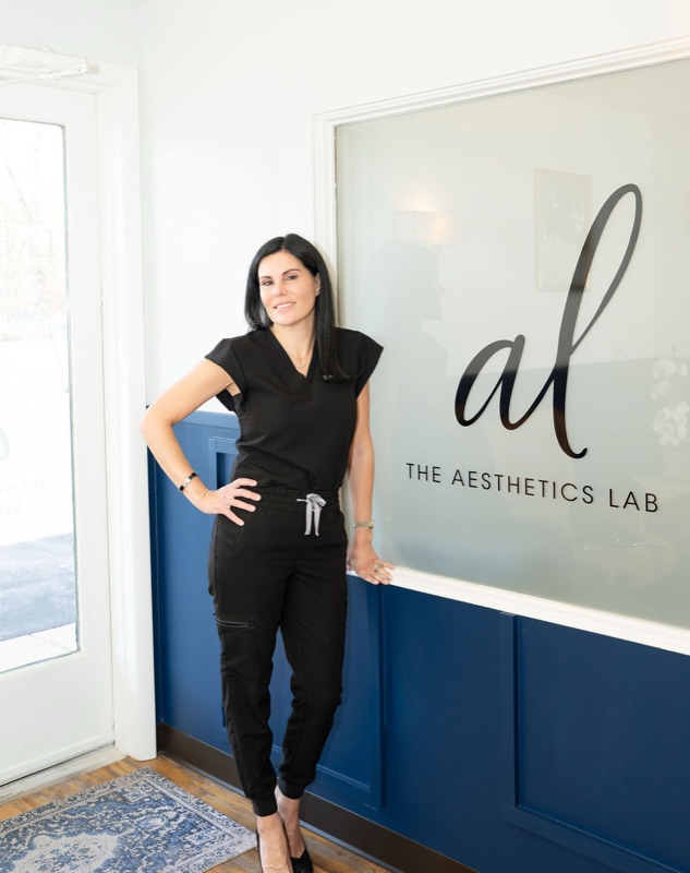 Professional aesthetic treatment at The Aesthetics Lab