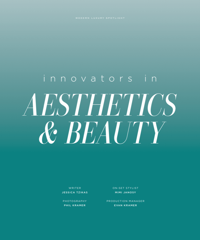 Innovators in Aesthetics & Beauty