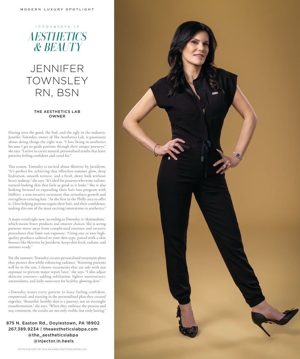Jennifer Townsley featured in Philadelphia Style, May 2026